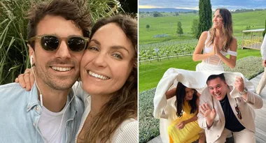 EXCLUSIVE: Matty J and Laura Byrne tie the knot!