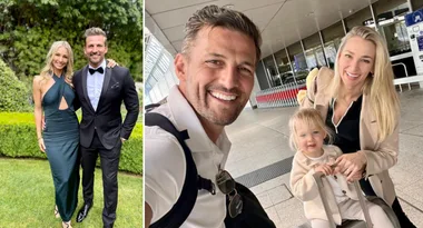 Tim Robards and Anna Heinrich celebrate major family milestone