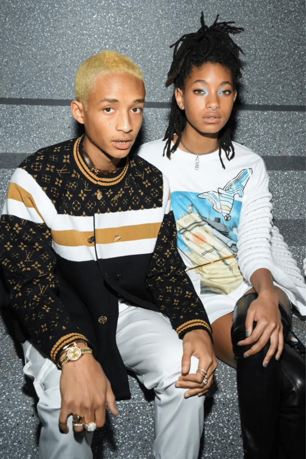 Jaden Smith and Willow Smith