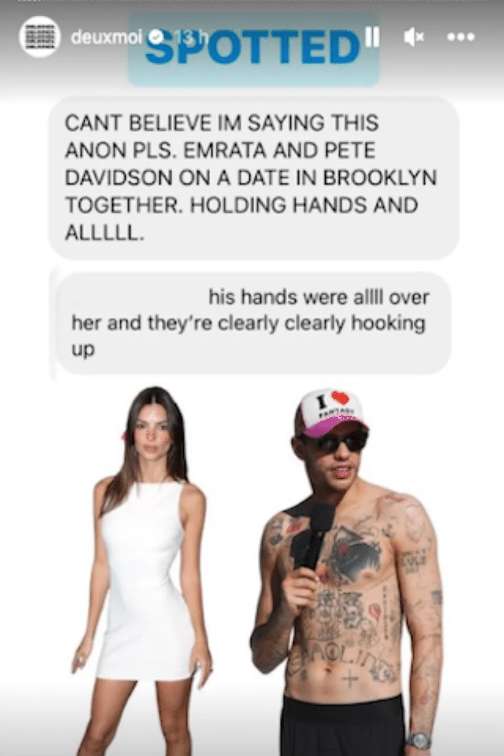 Pete Davidson Emily Ratajkowski