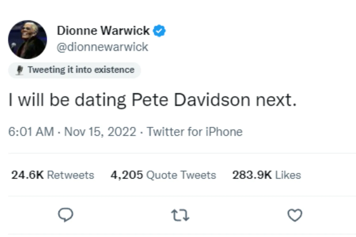 Dionne Warwick