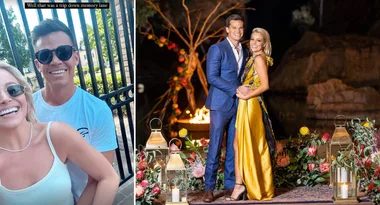 Jimmy Nicholson and Holly Kingston take nostalgic trip back to Bachelor mansion