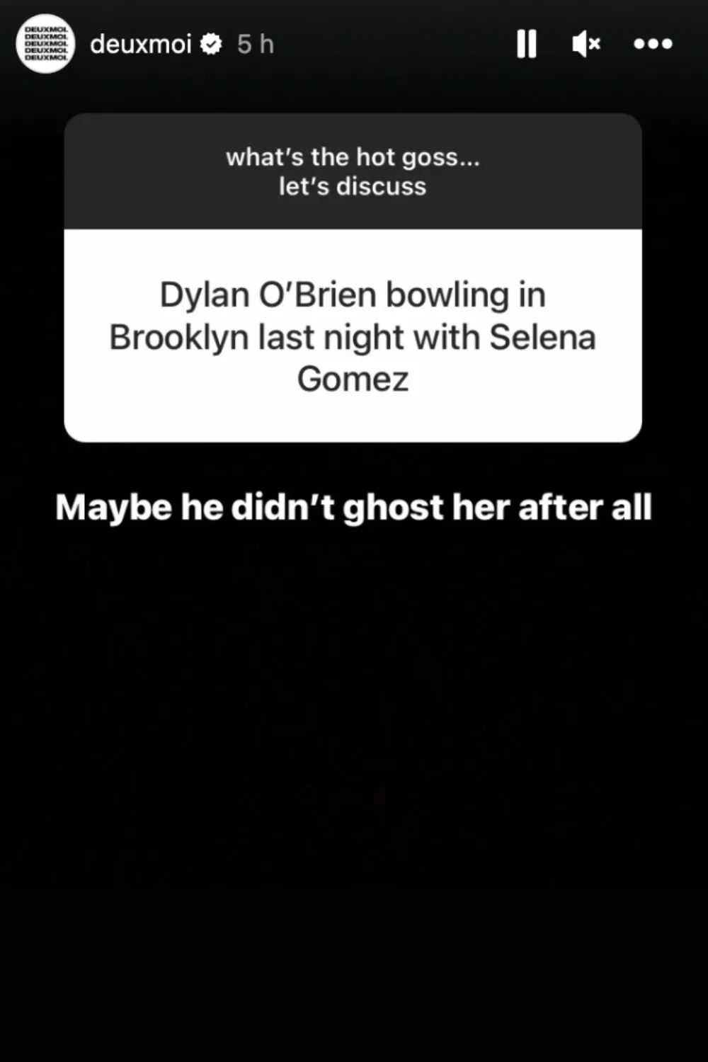 Selena Gomez and Dylan O'Brien