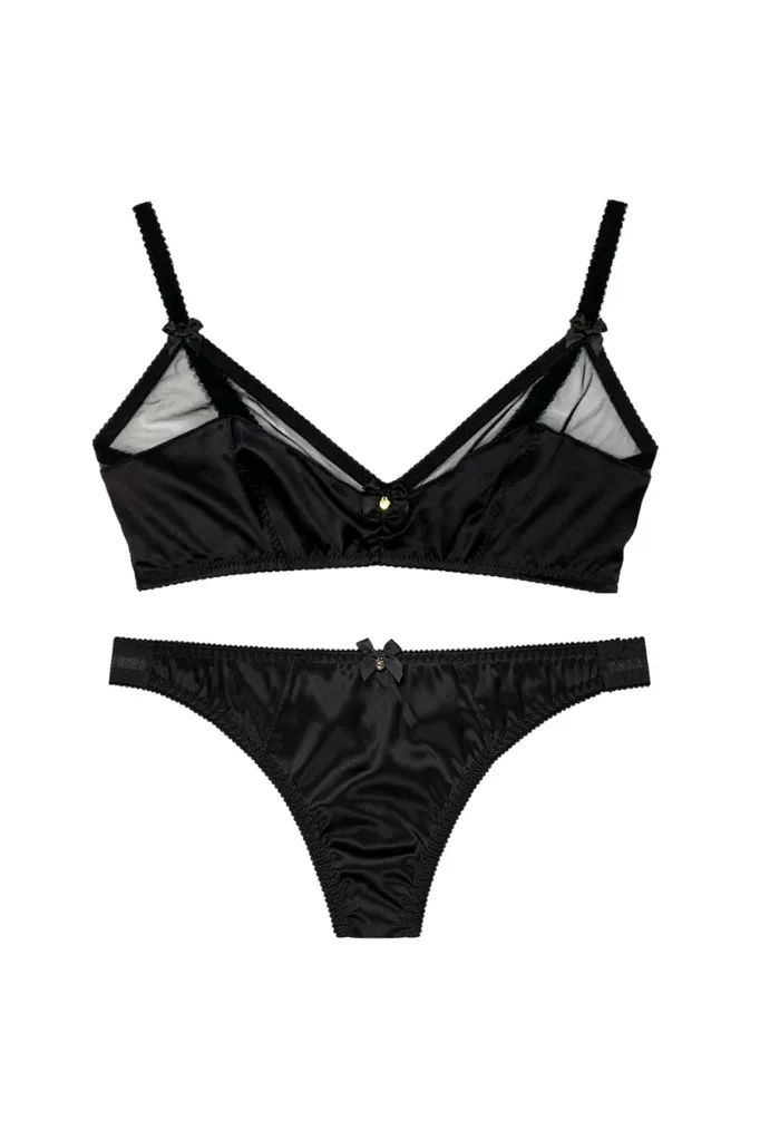 black-bra-set