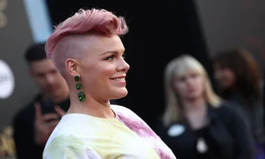 Pink’s empowering gym selfie