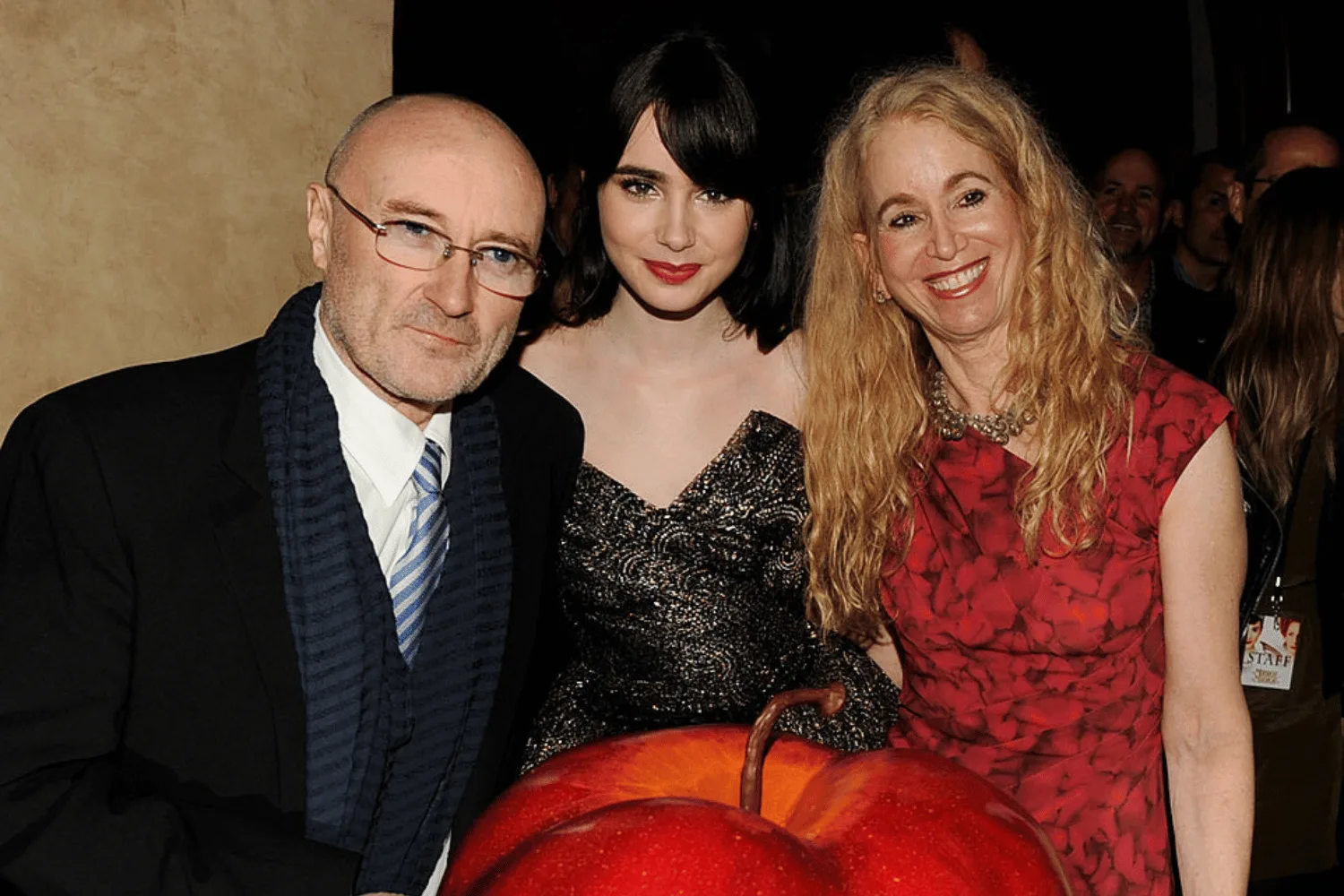 Lily and Phill Collins