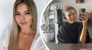 Olivia Frazer debuts dramatic hair makeover