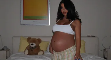 Martha Kalifatidis documents exciting baby preparations