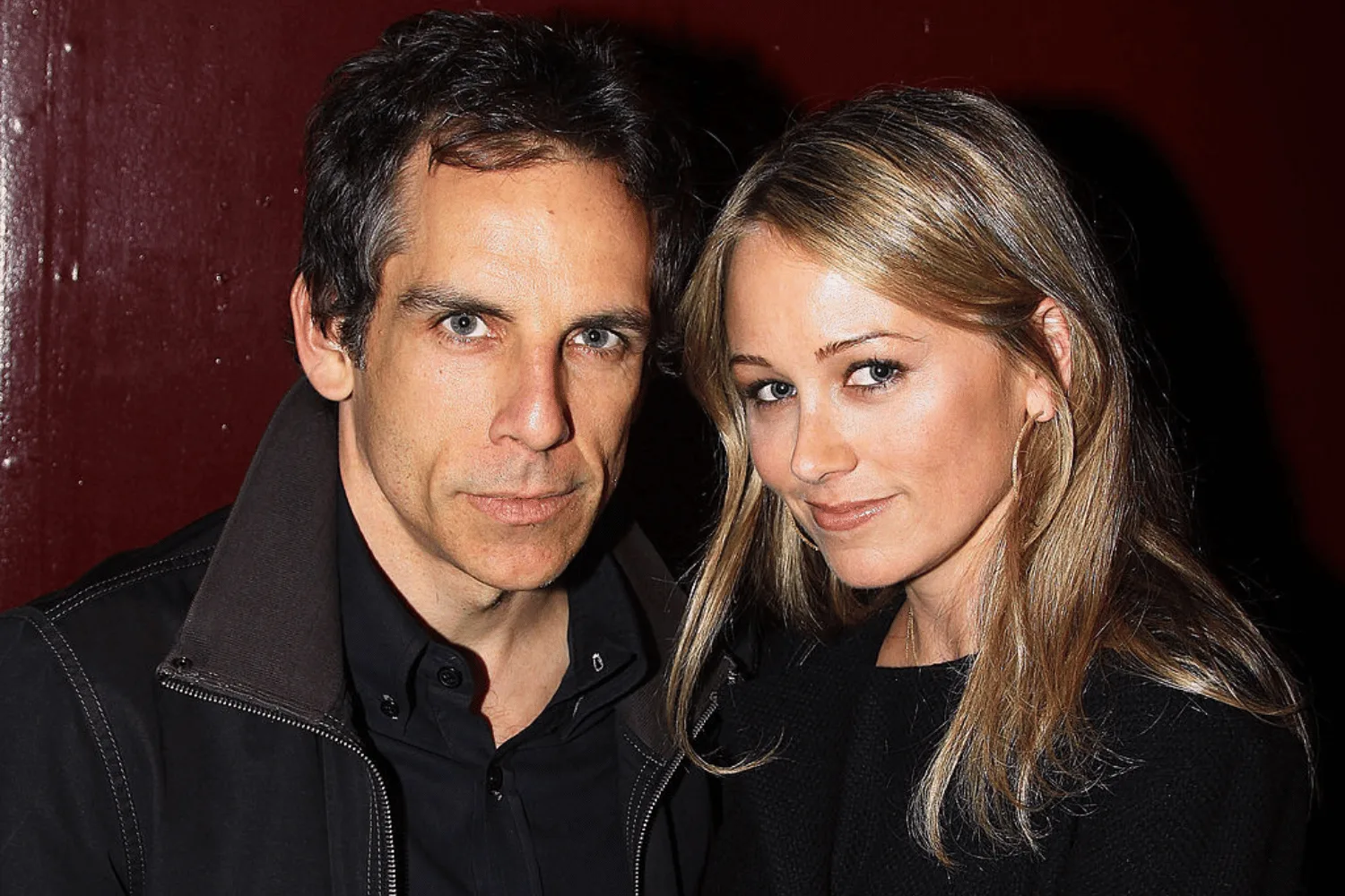 Ben Stiller and Christine Taylor