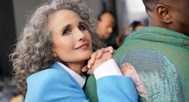 Andie MacDowell doesn’t care what you think about her grey hair