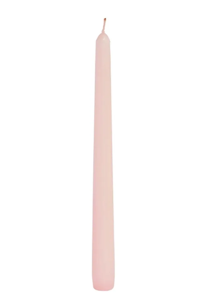light-pink-unscented-taper-candle