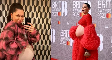 Jessie J removes baby bump bath photo after critics label it inappropriate