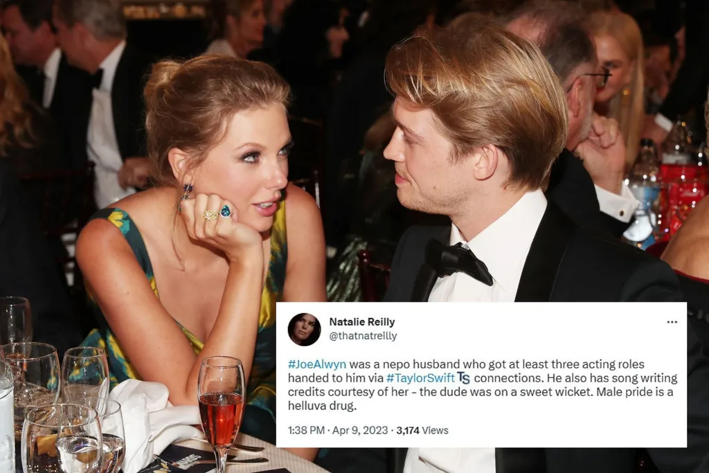 taylor-swift-looking-at-joe-alwyn-at-golden-globes-table-with-a-tweet-superimposed-over-the-image