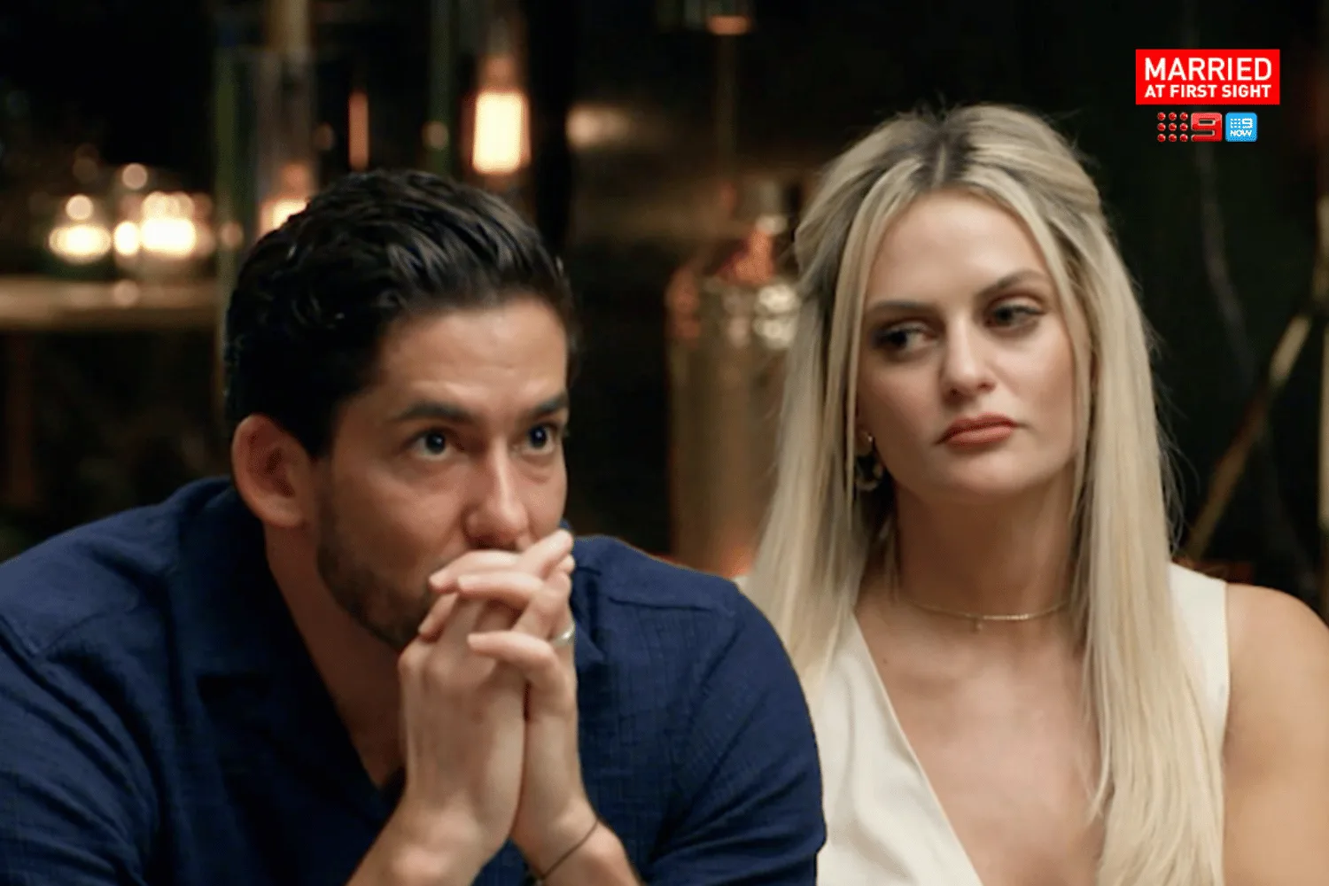 Married at First Sight Duncan and Alyssa.