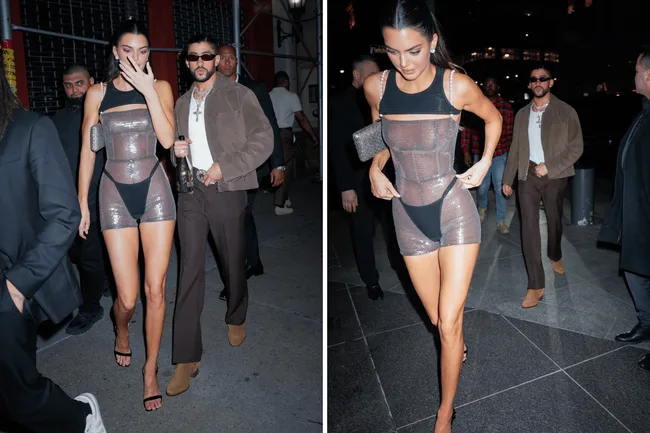 Kendall and Bad Bunny