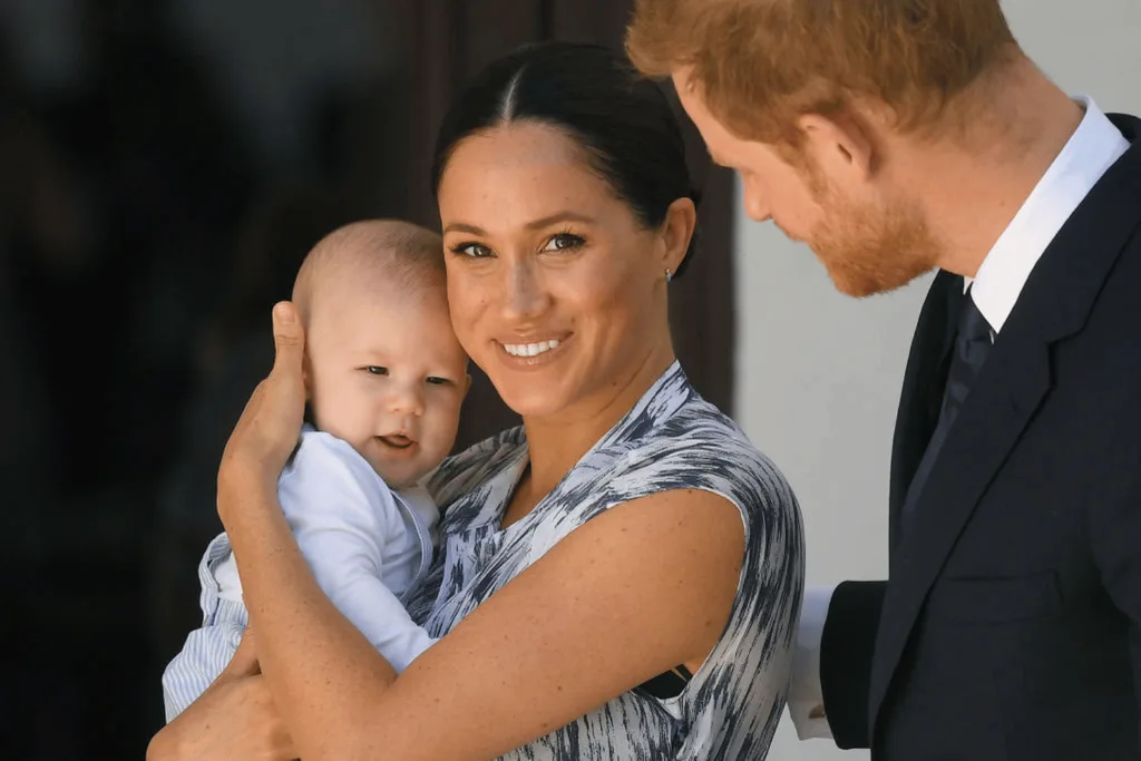 archie Sussex in Africa with his parents