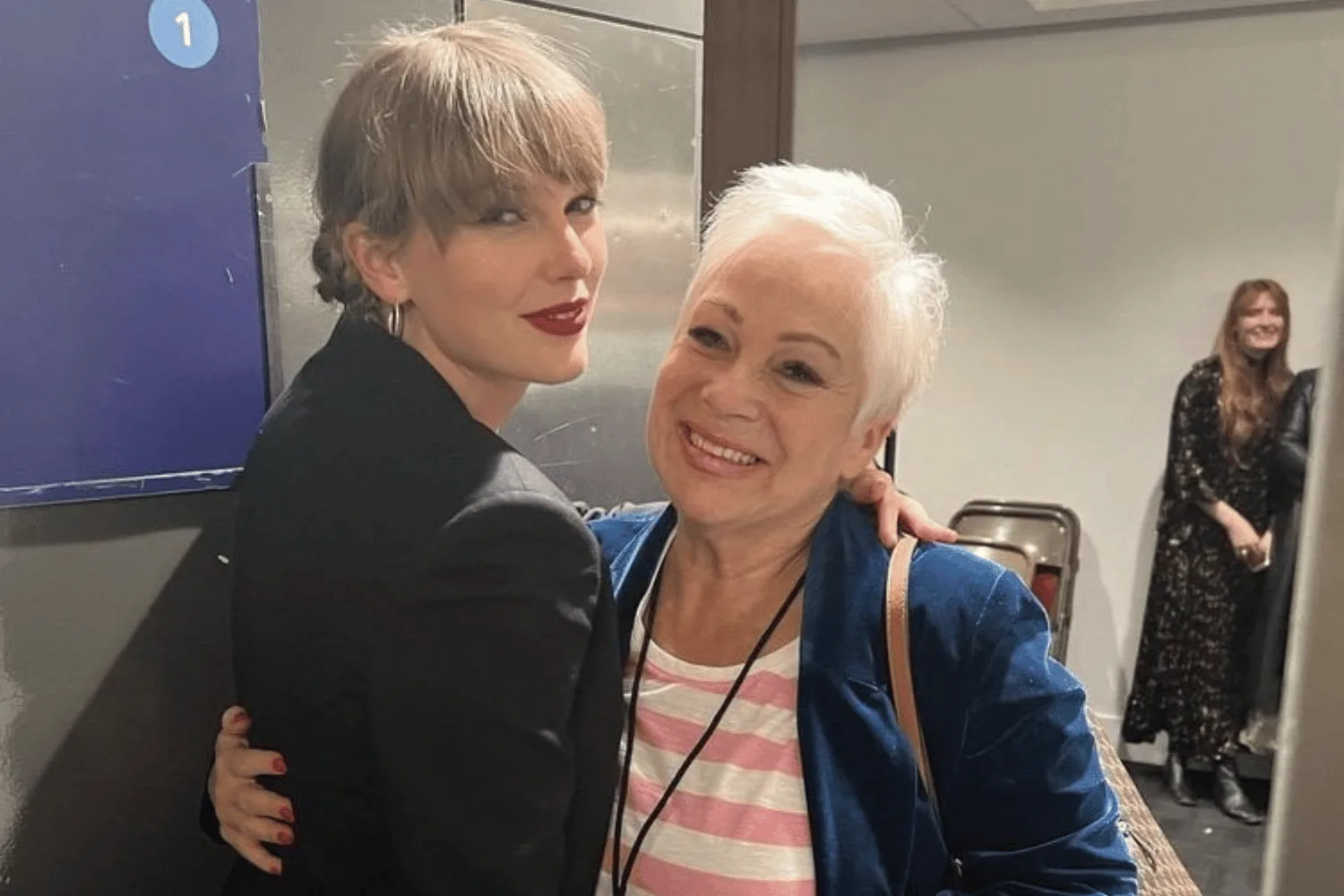 Taylor Swift and Denis Welch