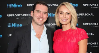 Sylvia Jeffreys shares a sweet photo of Peter Stefanovic at The Logies