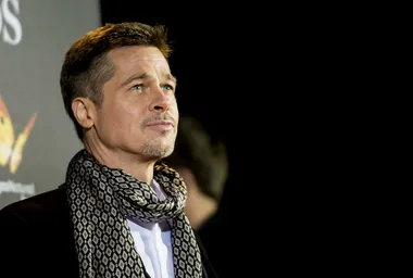 Rare Brad Pitt sighting outside his art studio in L.A.