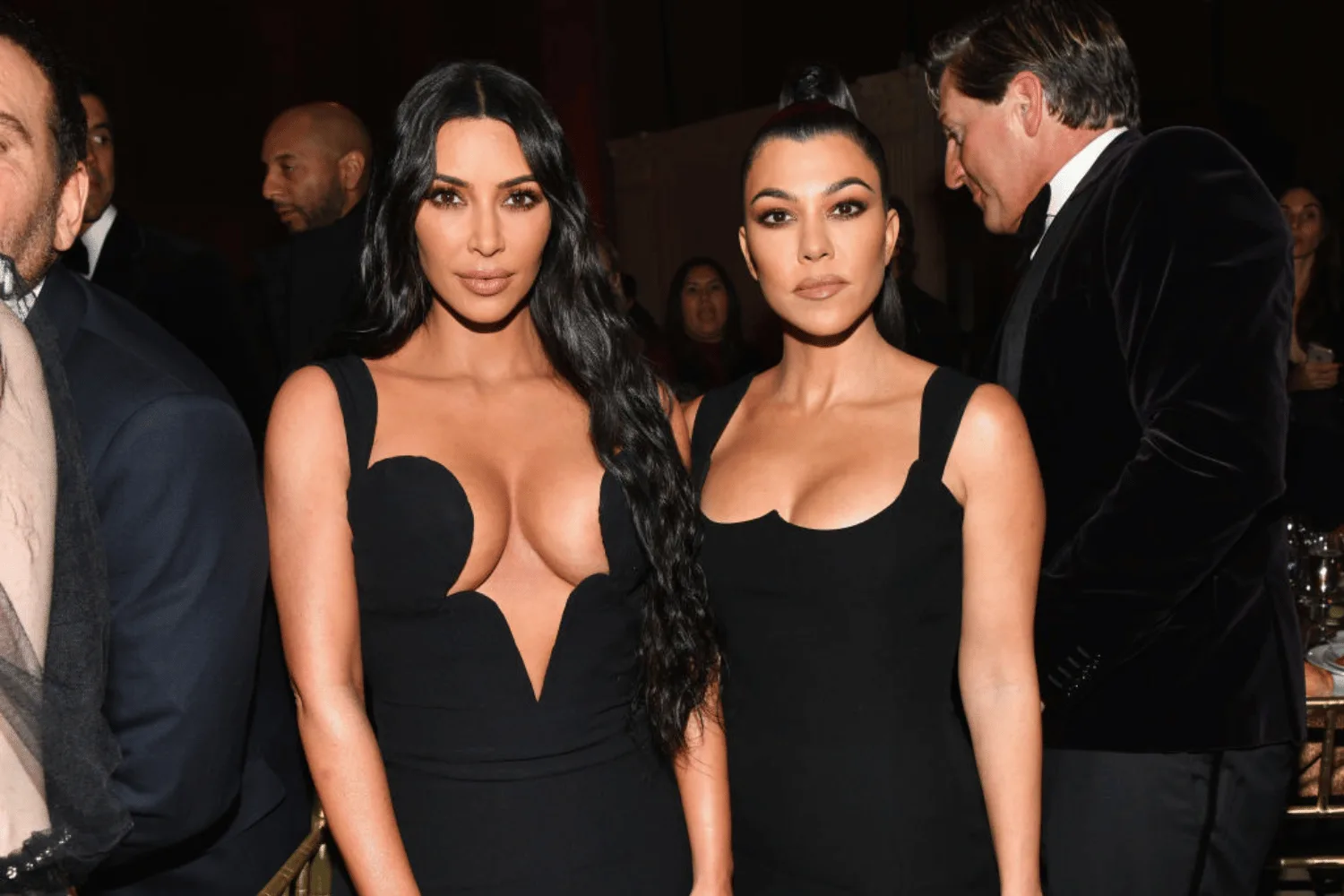 Kim and Kourtney kardashian feud