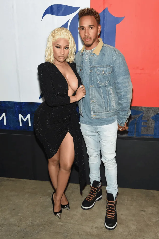 Nicki Minaj Lewis Hamilton