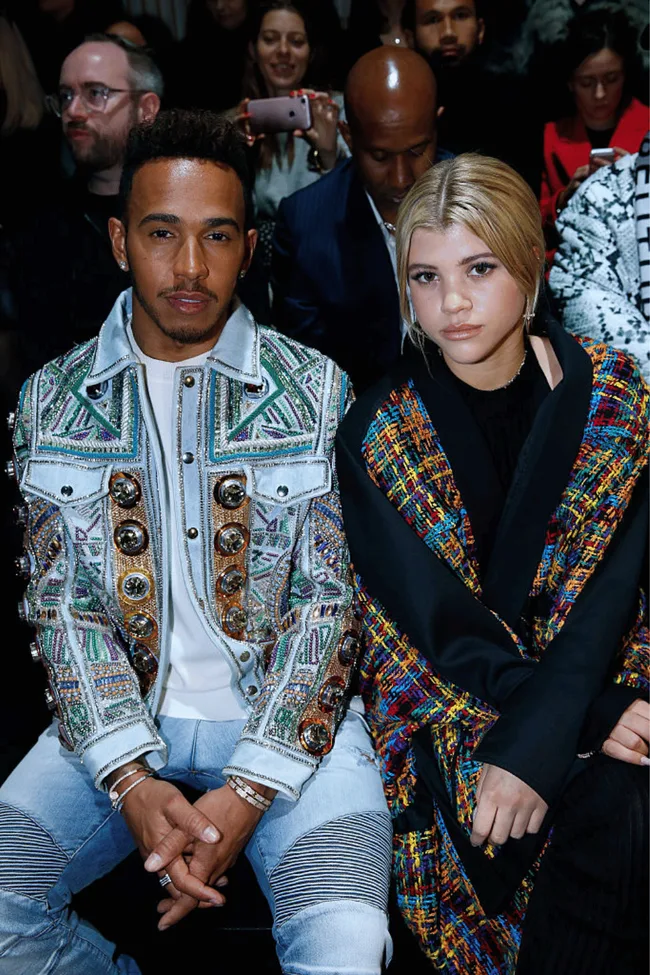 Sofia Richie Lewis Hamilton
