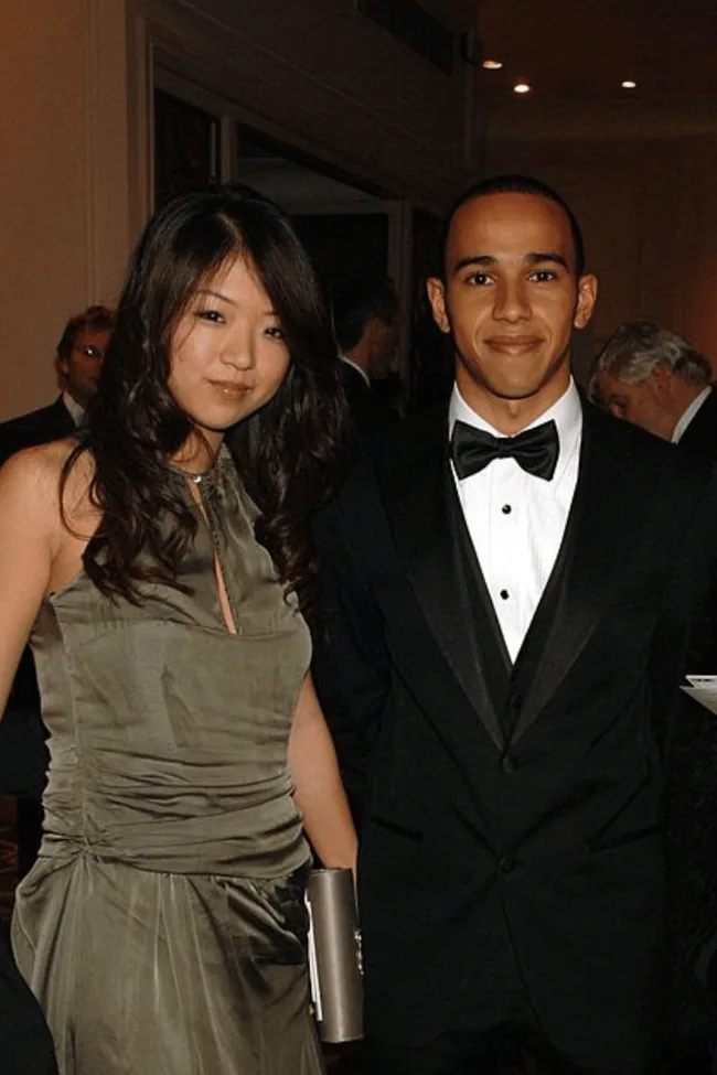 Jodia Ma and Lewis Hamilton