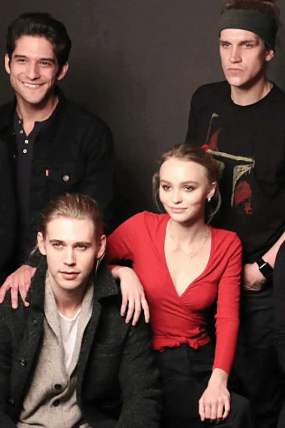 Austin Butler and Lily-Rose Depp. 