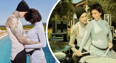 Kourtney Kardashian and Travis Barker tease baby name