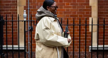 Protect yourself from winter rain with these chic hooded trench coats