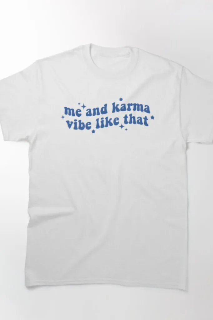 white tshirt karma taylor swift