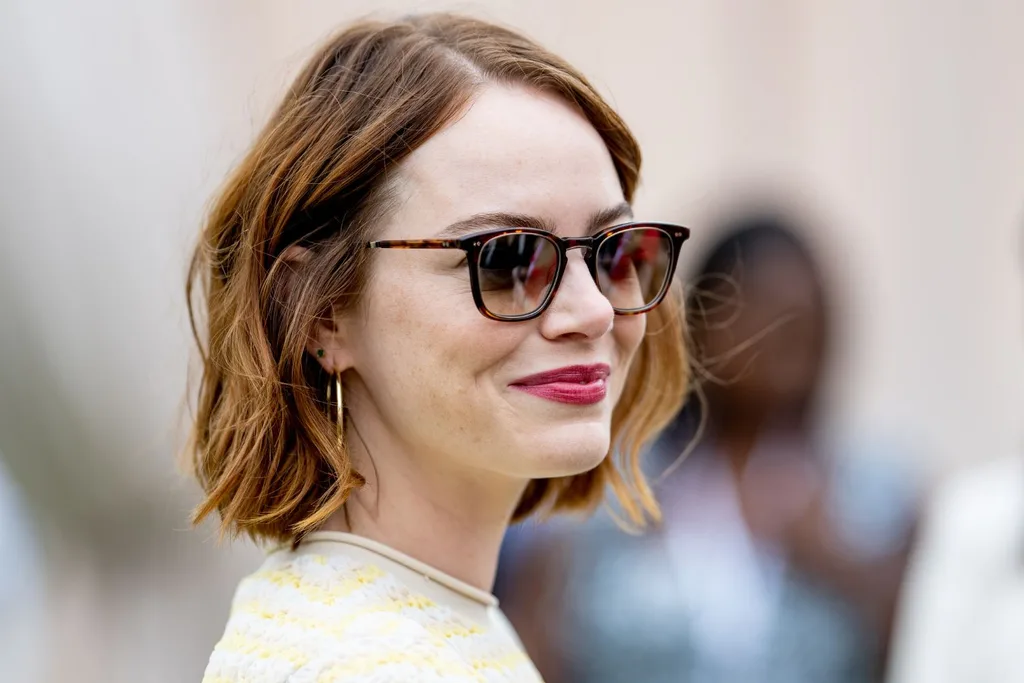 emma stone bob hairstyle