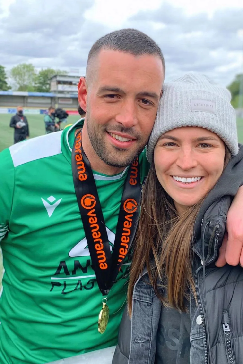 steph-catley-dean-bouzanis-green-shirt