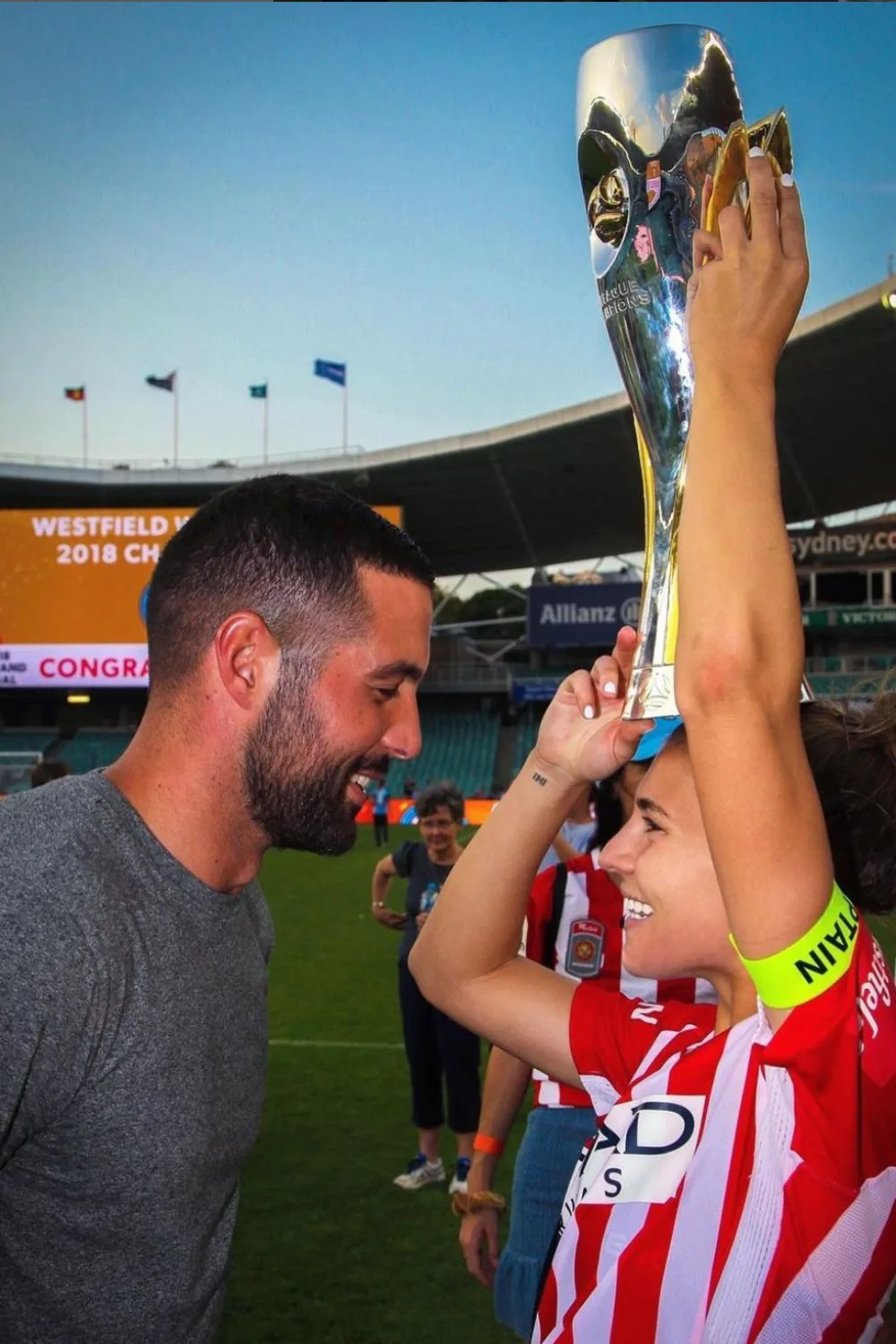steph-catley-dean-bouzanis-trophy