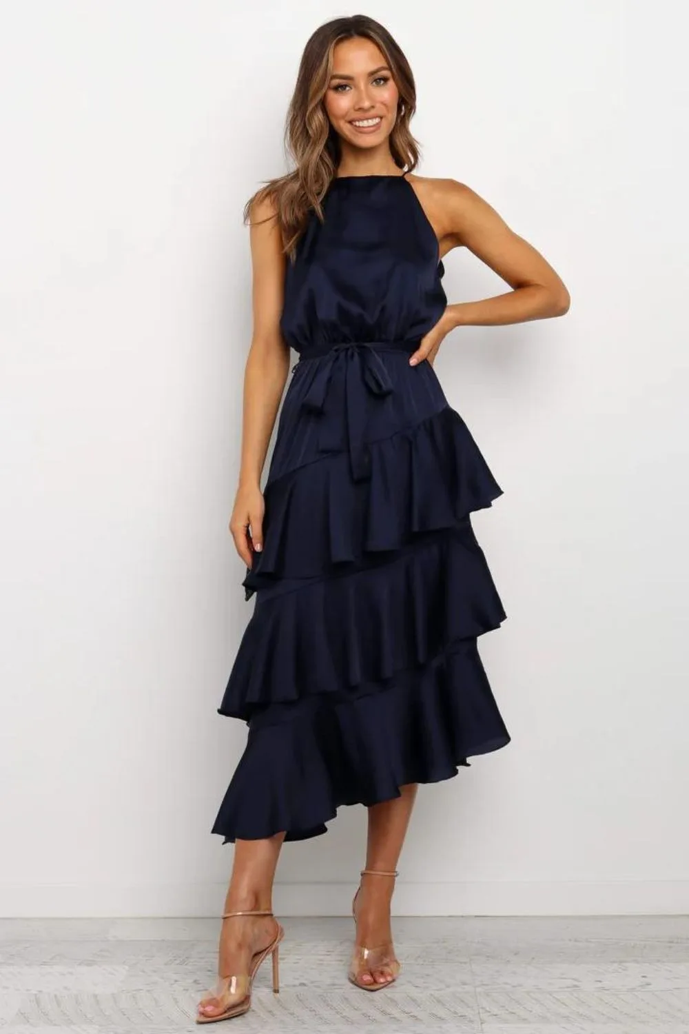 navy bridesmaid