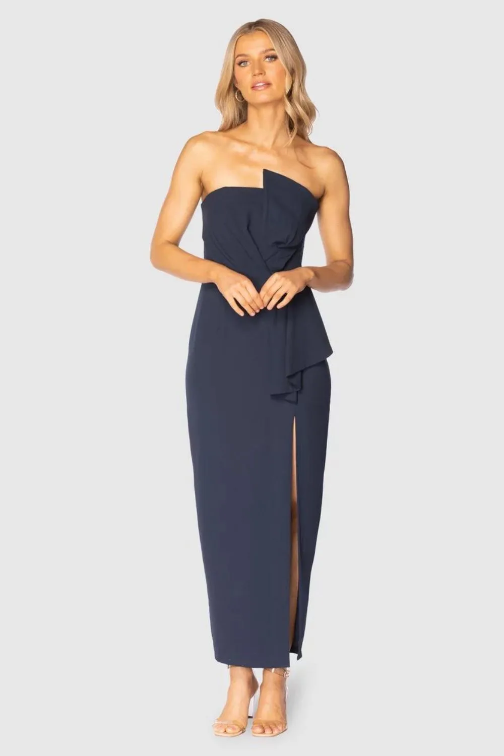 navy bridesmaid