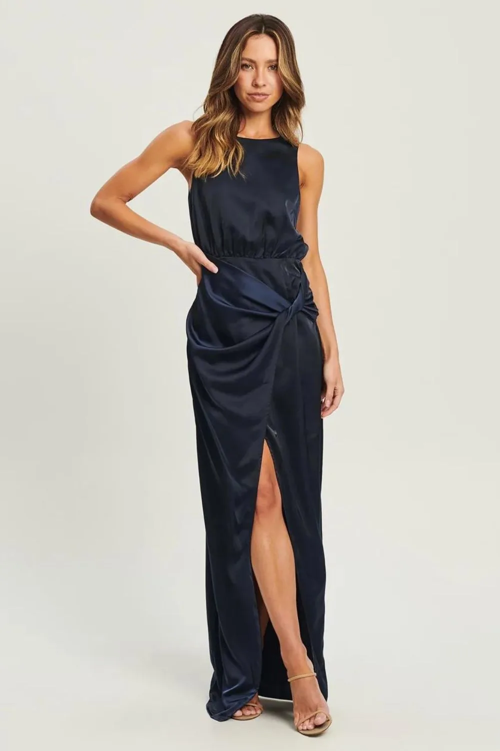 navy bridesmaid