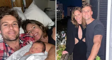 Emily Seebohm gives birth to her first child with Ryan Gallagher