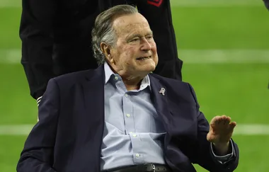 George H.W. Bush Hospitalised
