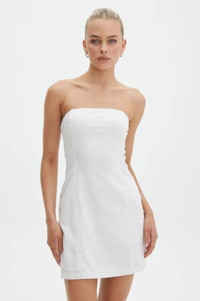 white dress