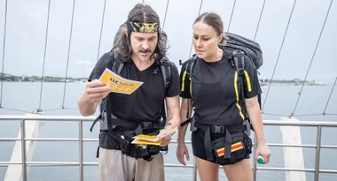 Jackie and Ben Gillies Spill On The Amazing Race Australia: Celebrity Edition