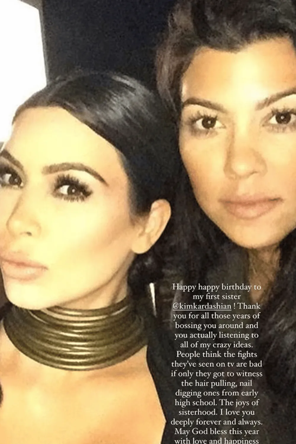 kourtney and kim feud