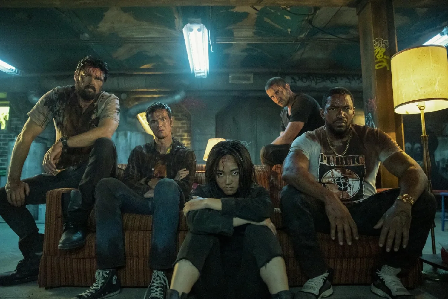 A photo of The Boys cast