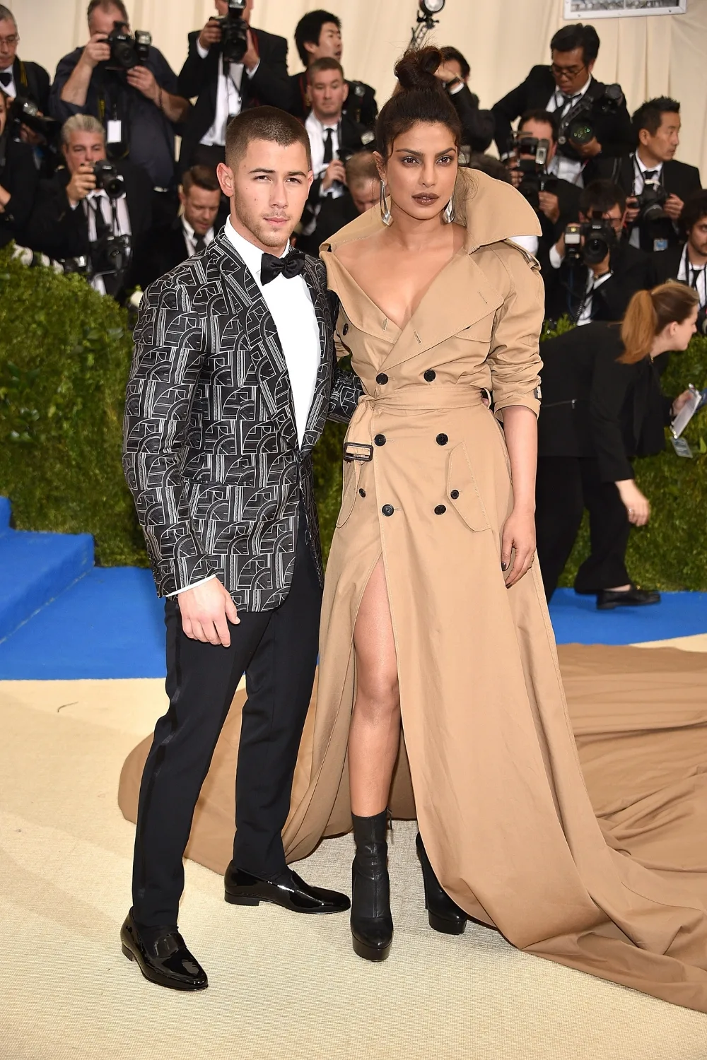 Priyanka Chopra and Nick Jonas at the 2017 Met Gala