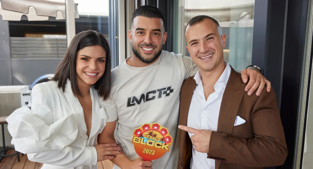 Steph and Gian Win The Block 2023