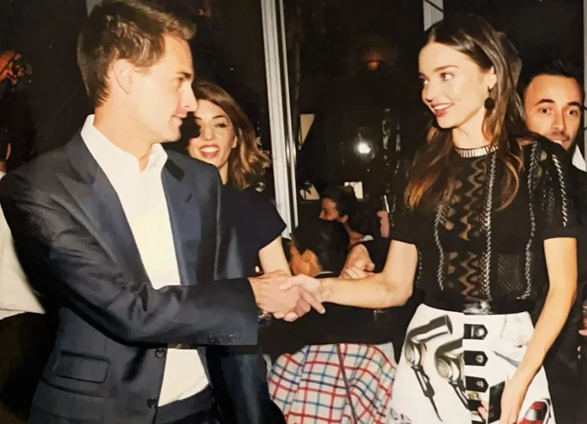 miranda kerr evan spiegel meet louis vuitton dinner