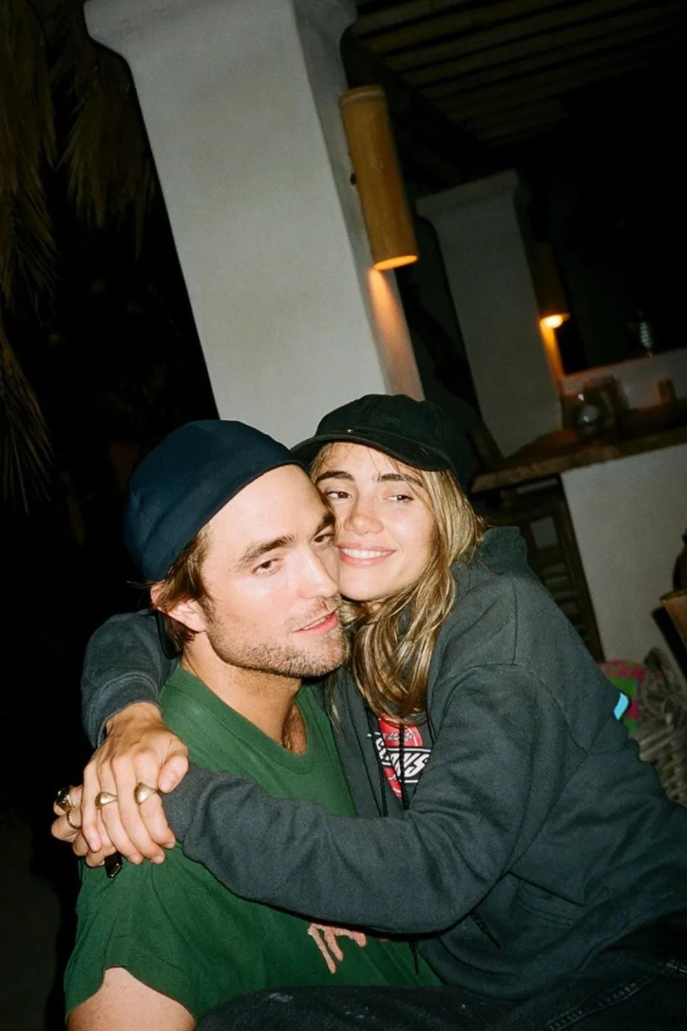 Robert Pattinson and Suki Waterhouse in Ibiza. 