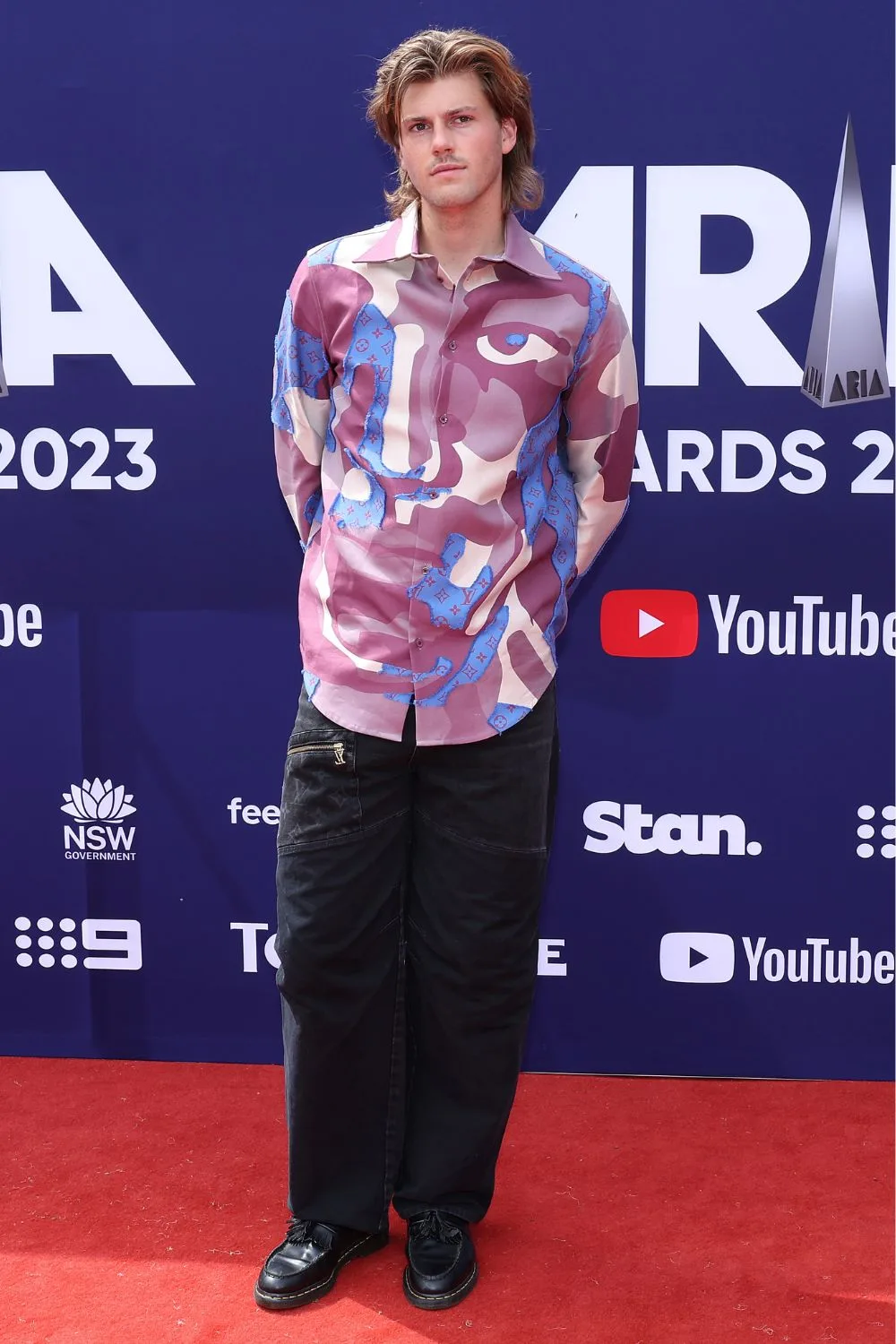 Ruel attends the 2023 ARIA Awards.