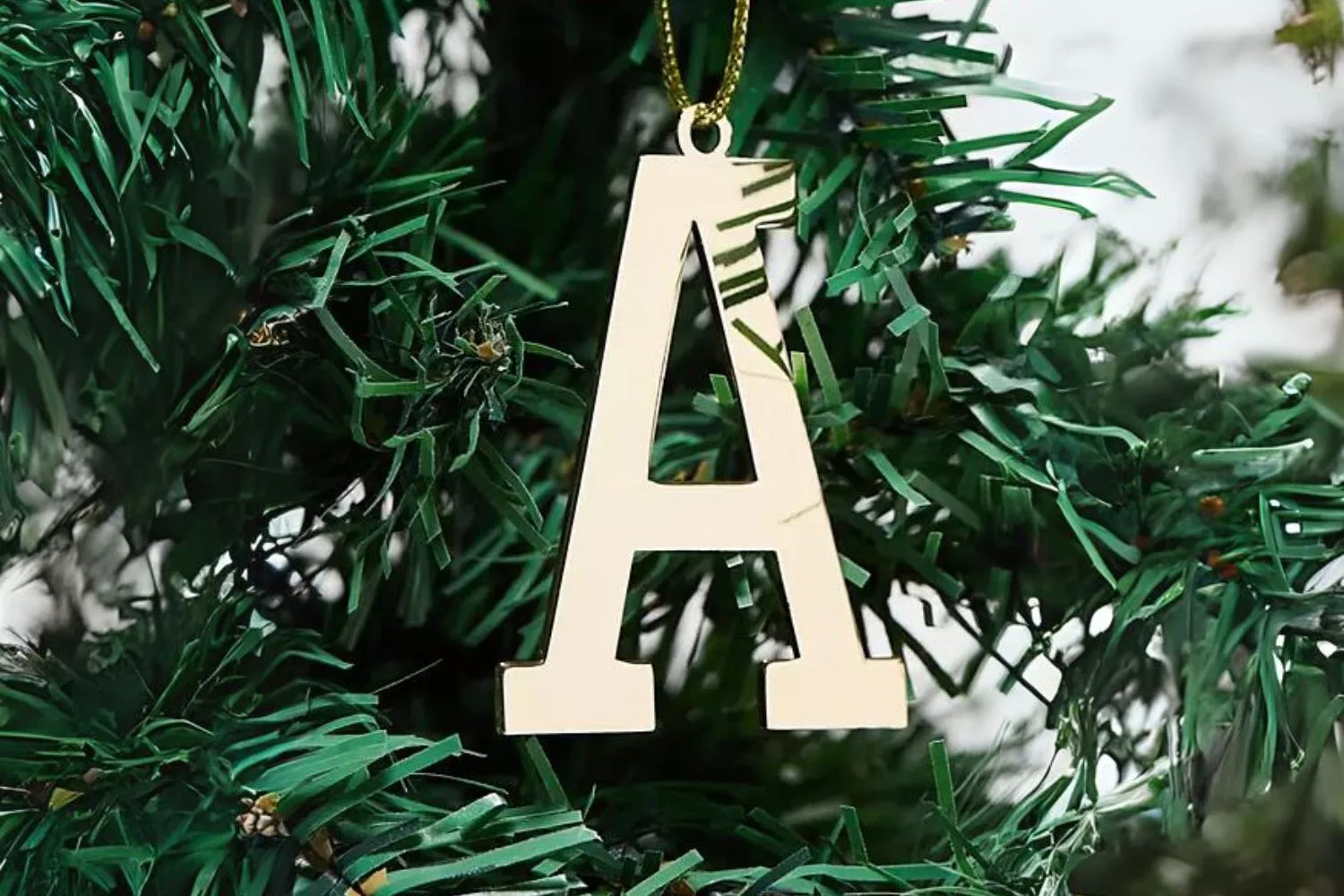 ASOS Letter Christmas Ornament