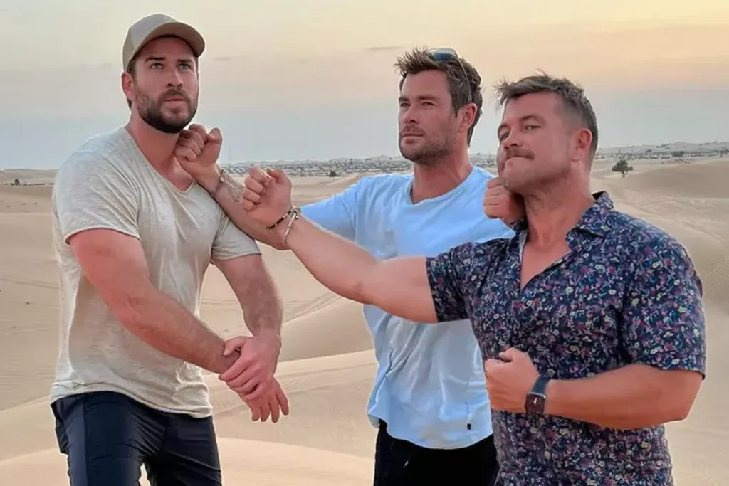 hemsworth brothers chris liam luke 2023